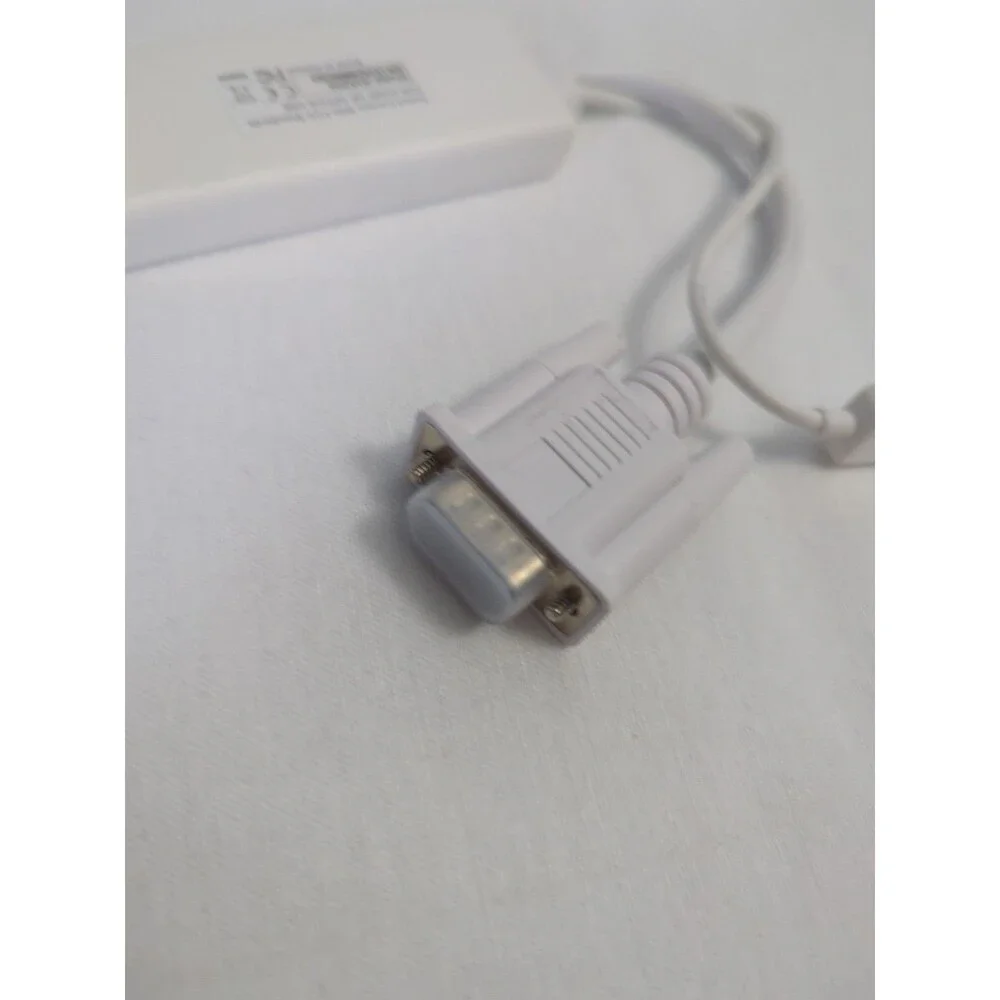 VGA To HDMI Video Audio Adapter White JDA204 Brand New